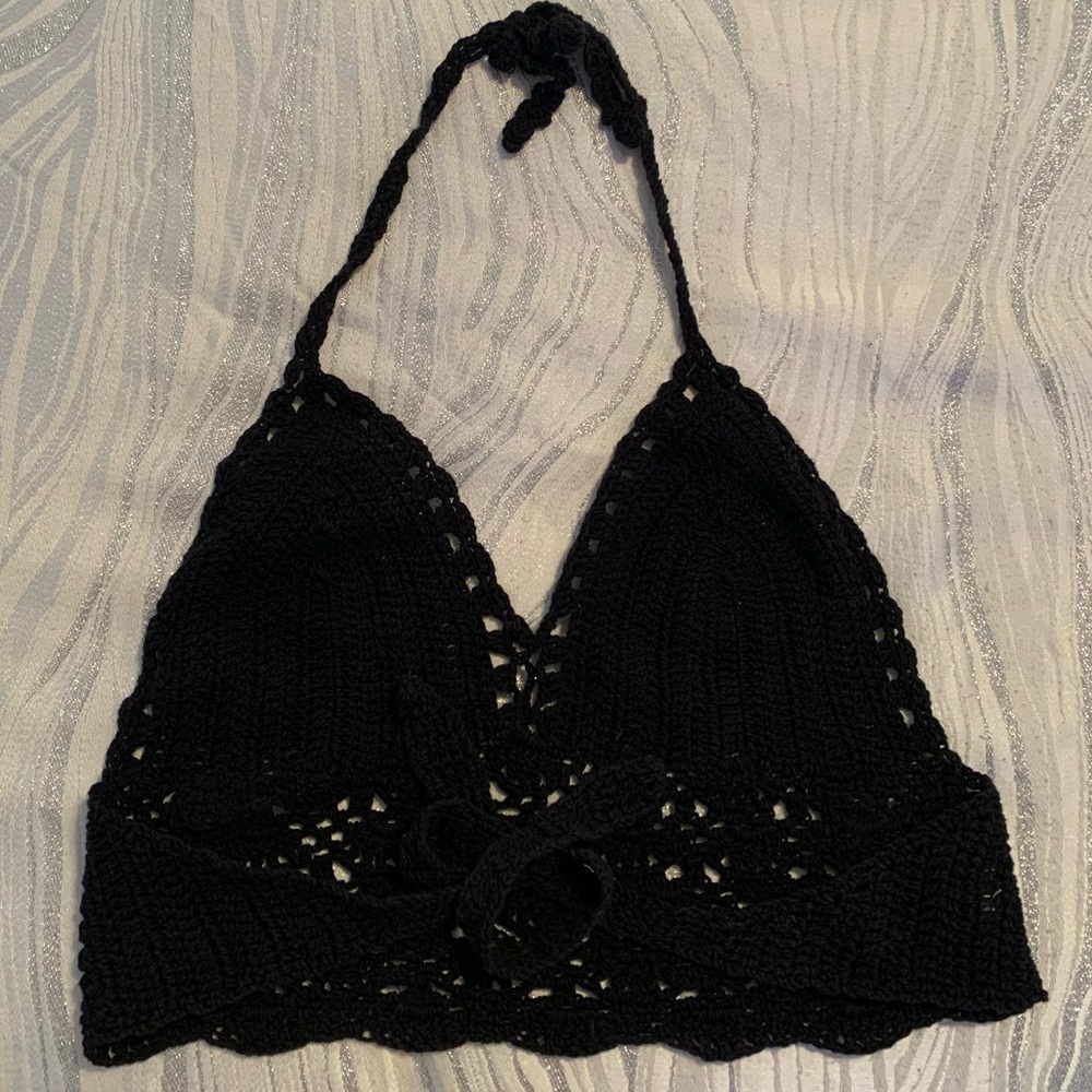 Crochet crop top